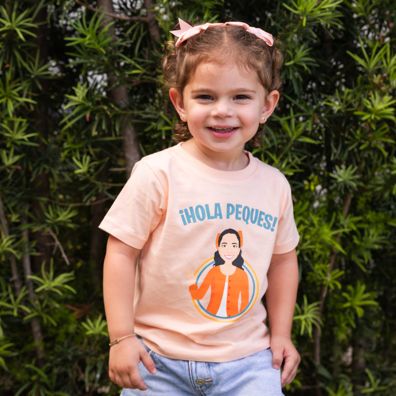 Hola Peques – Toddler Orange Tee