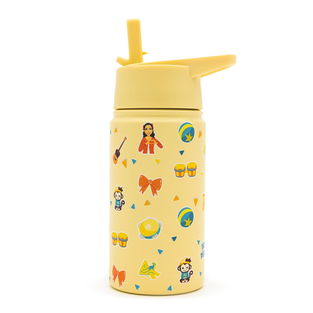 14 oz Stainless Steel Water Bottle - Yellow