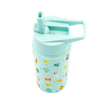 14 oz Stainless Steel Water Bottle - Blue
