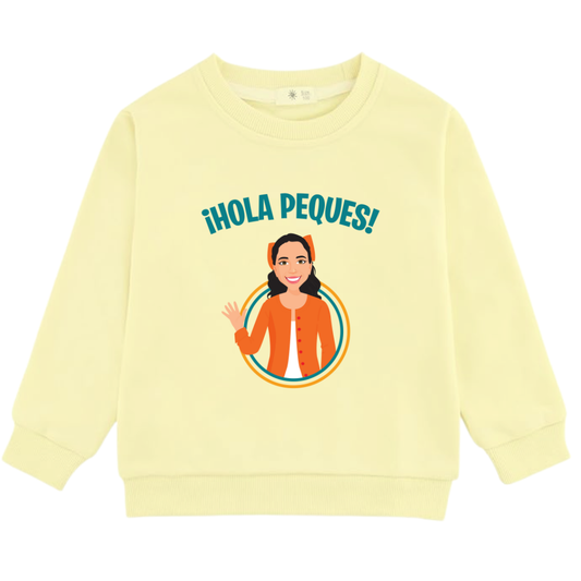 Hola Peques – Toddler Yellow Sweatshirt
