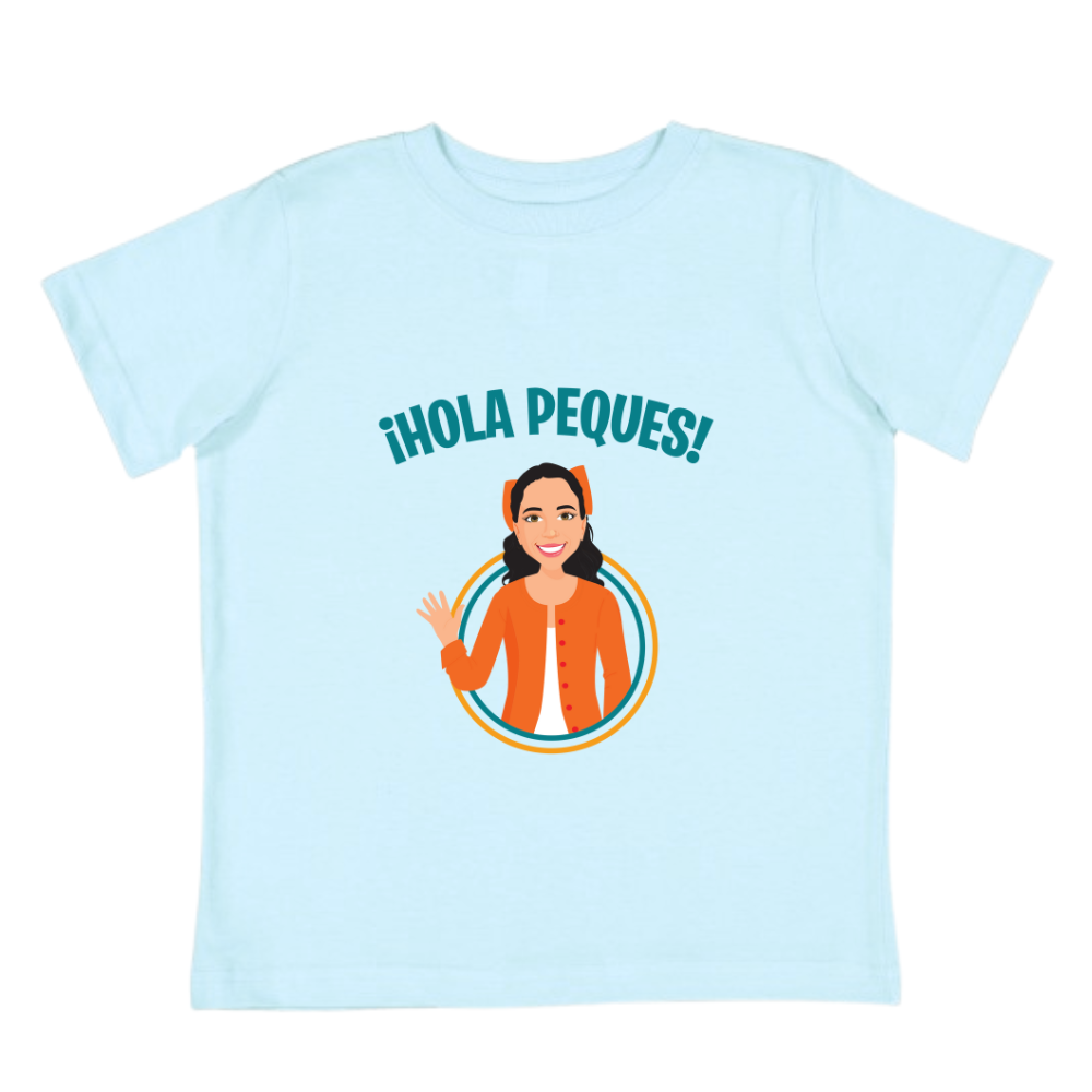 Hola Peques – Toddler Blue Tee