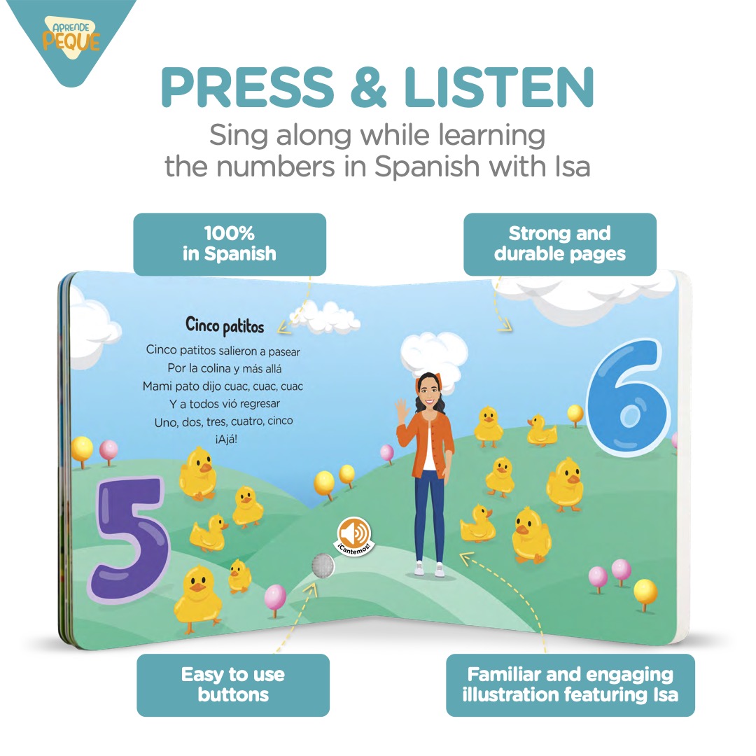 Musical Book: Aprende los Números