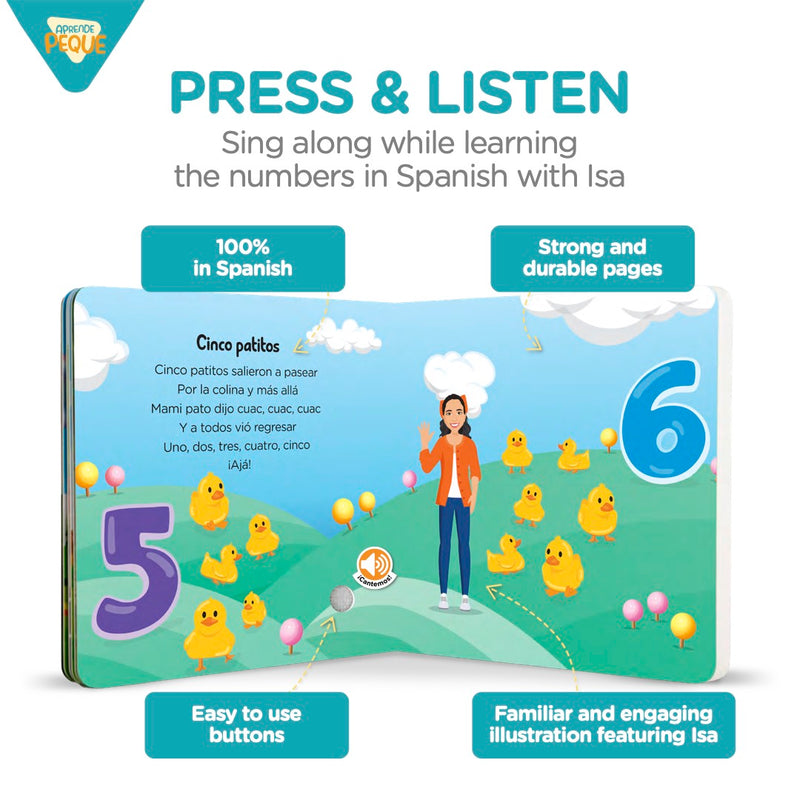 Musical Book: Aprende los Números
